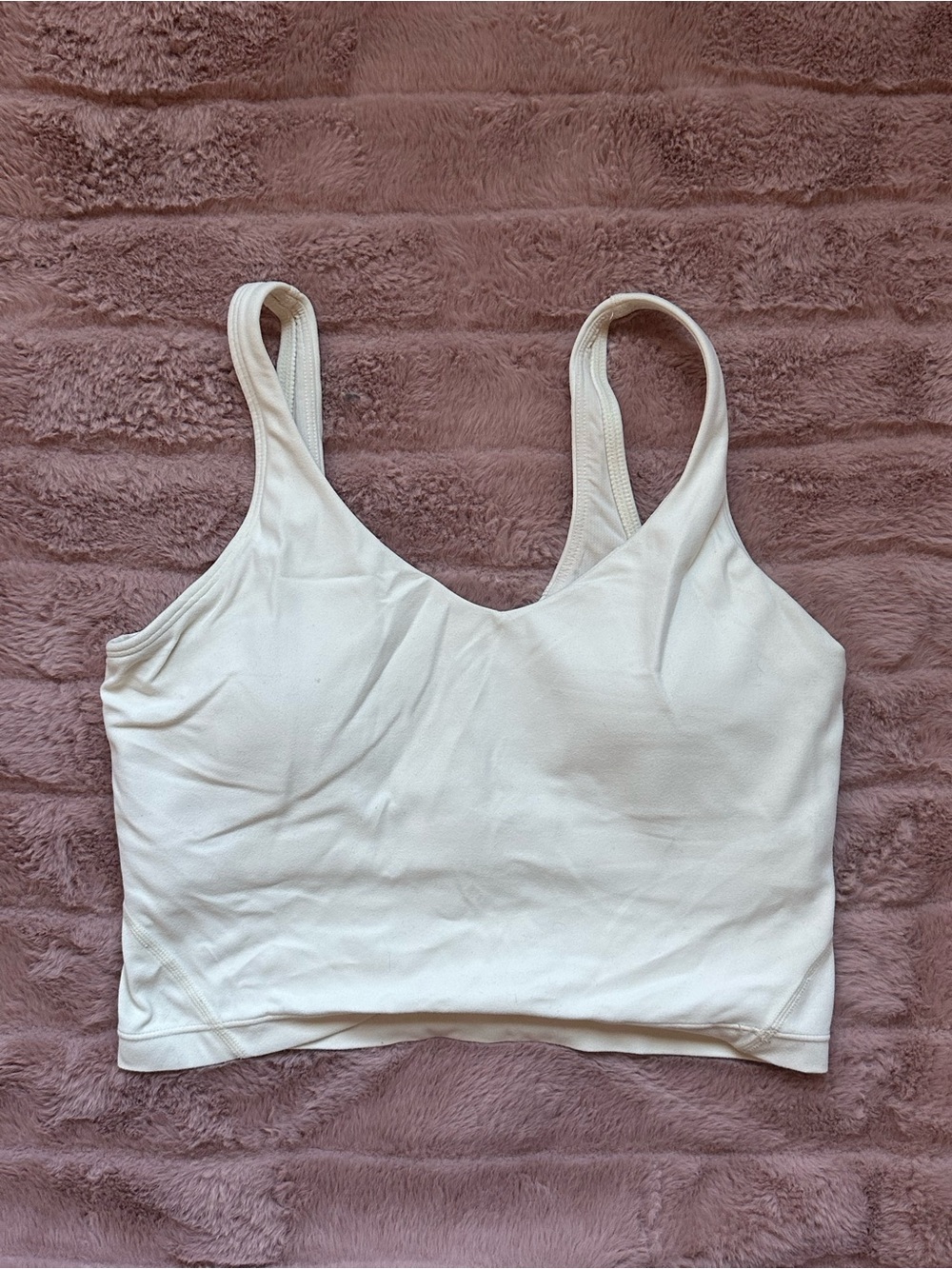 Women’s Cream Tank Top - Comfortable Everyday Layering